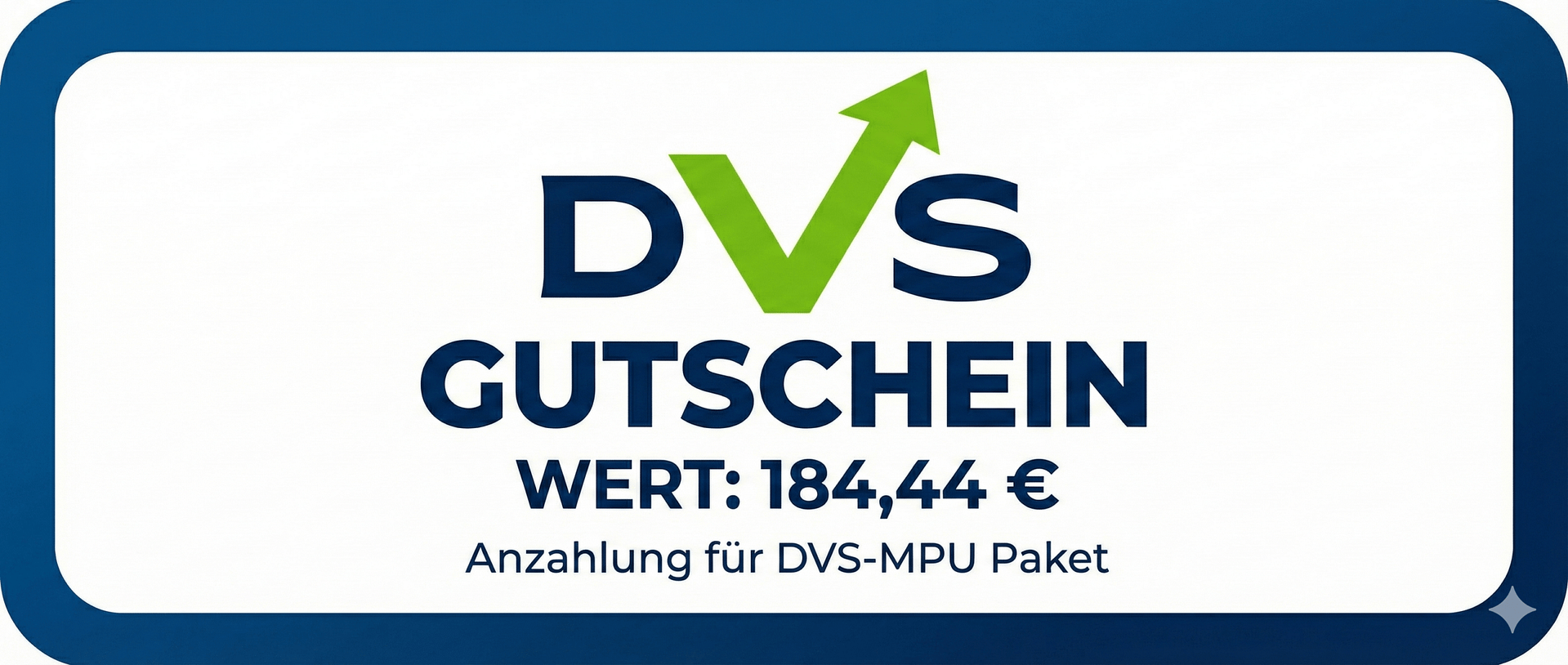 Gutschein für 184,44 €