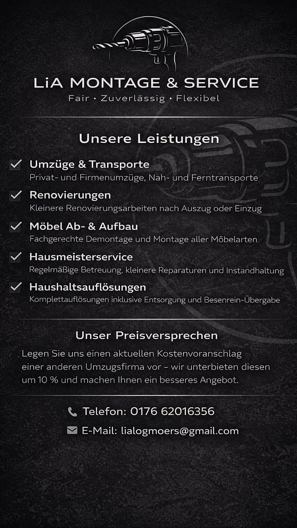 LiA Service und Montage